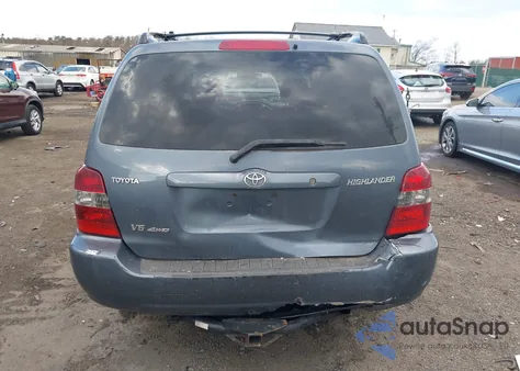2006 Toyota Highlander V6 z USA, uszkodzony, nr VIN JTEEP21A660152132